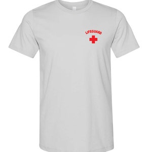 Lifeguard T-shirt Beach Classic Tee Pool Surf - Etsy