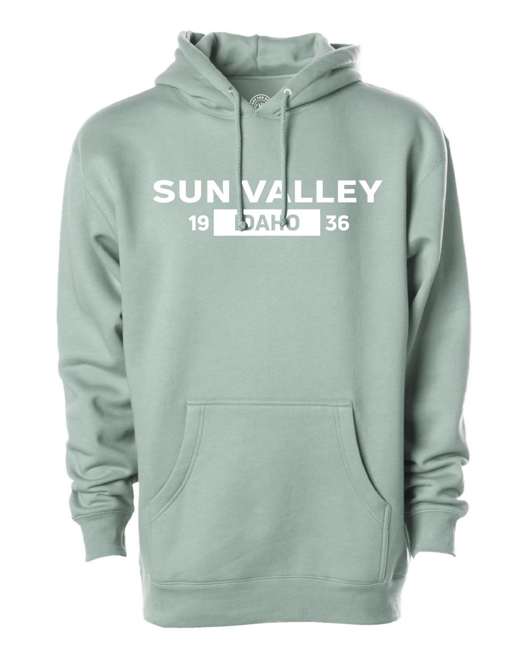 Sweat à Capuche Sun Valley Idaho - Sweatshirt Confortable 241g Coupe Classique