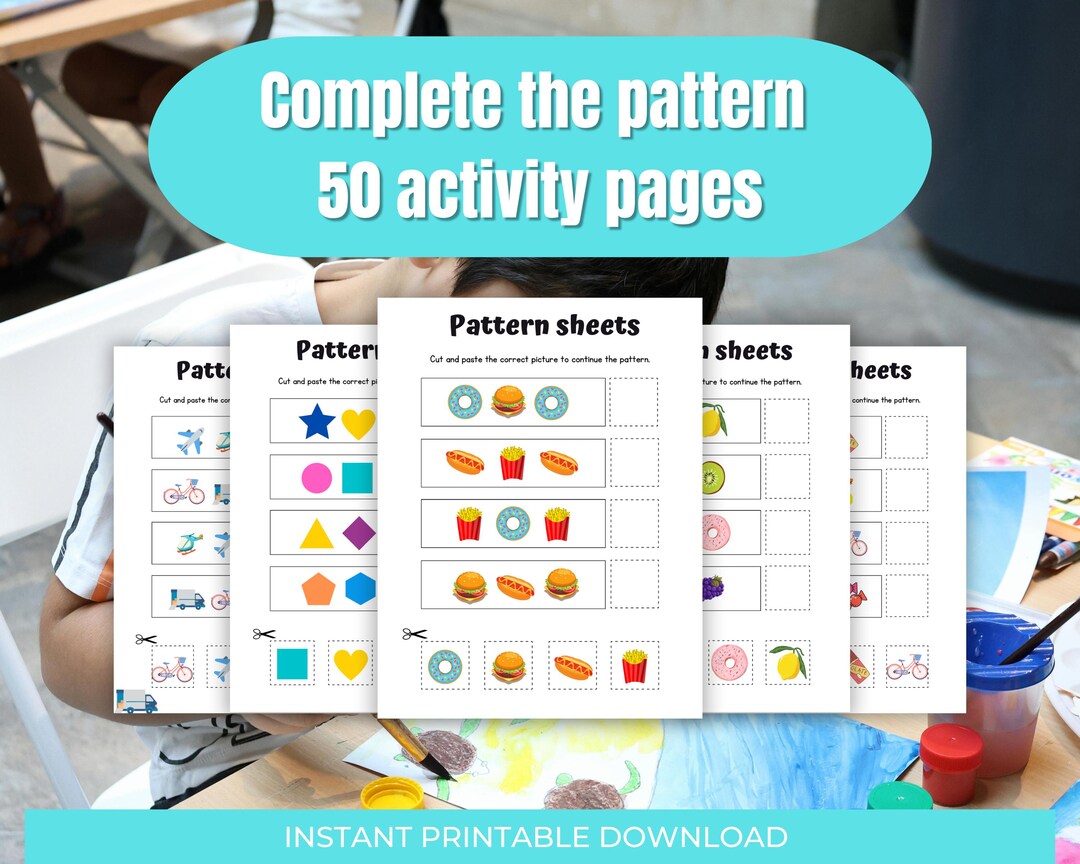 Pattern Recognition Worksheets • Complete the Pattern • What Comes Next ...