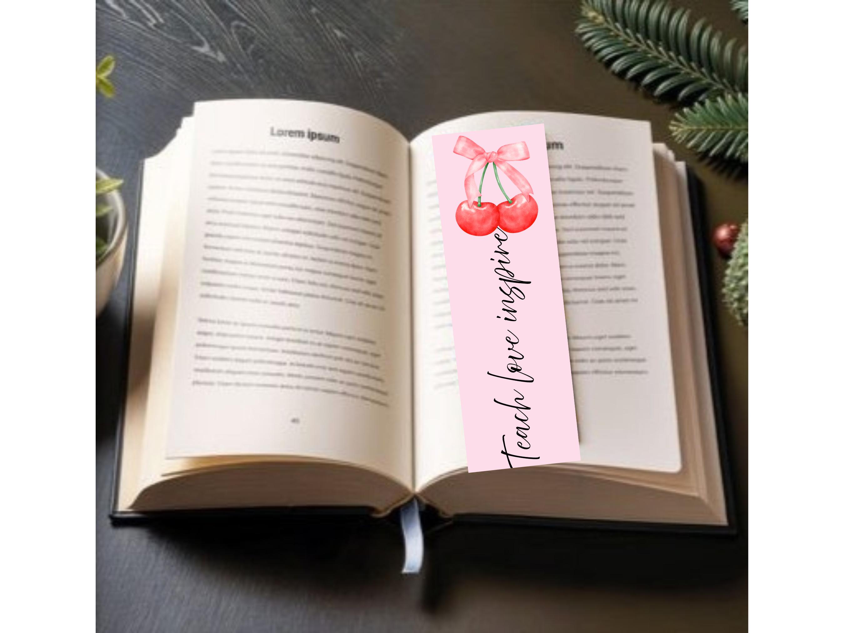 Teacher Appreciation Bookmarks: Printable Gift Set (PDF & PNG Files) - Etsy