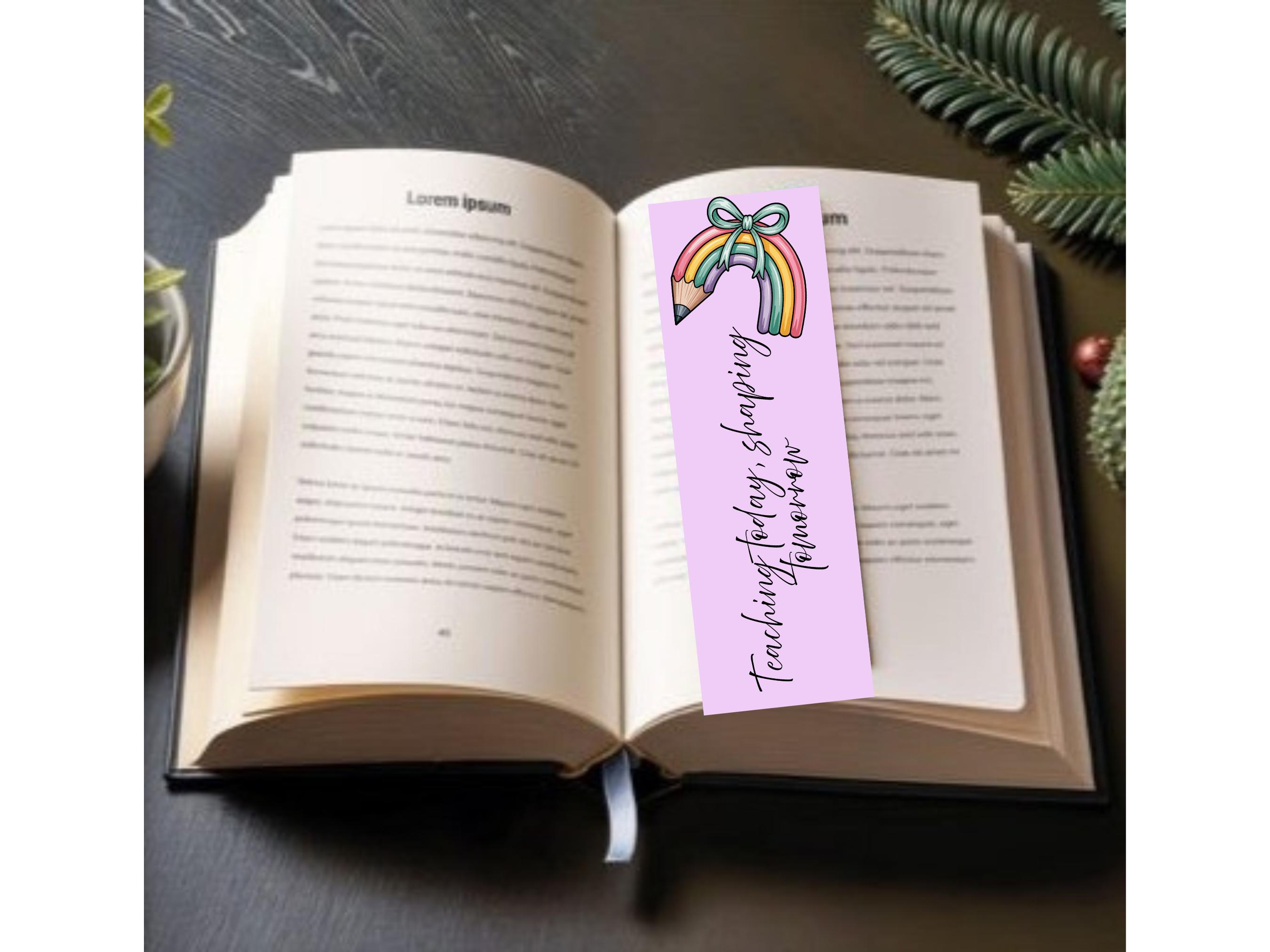 Teacher Appreciation Bookmarks: Printable Gift Set (PDF & PNG Files) - Etsy