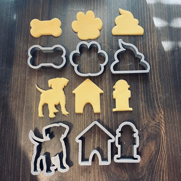 Dog Cookie Cutters Etsy