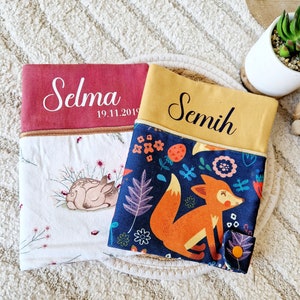 Personalized Health Record Cover - First Name Health Record Cover - Birth Gift Idea