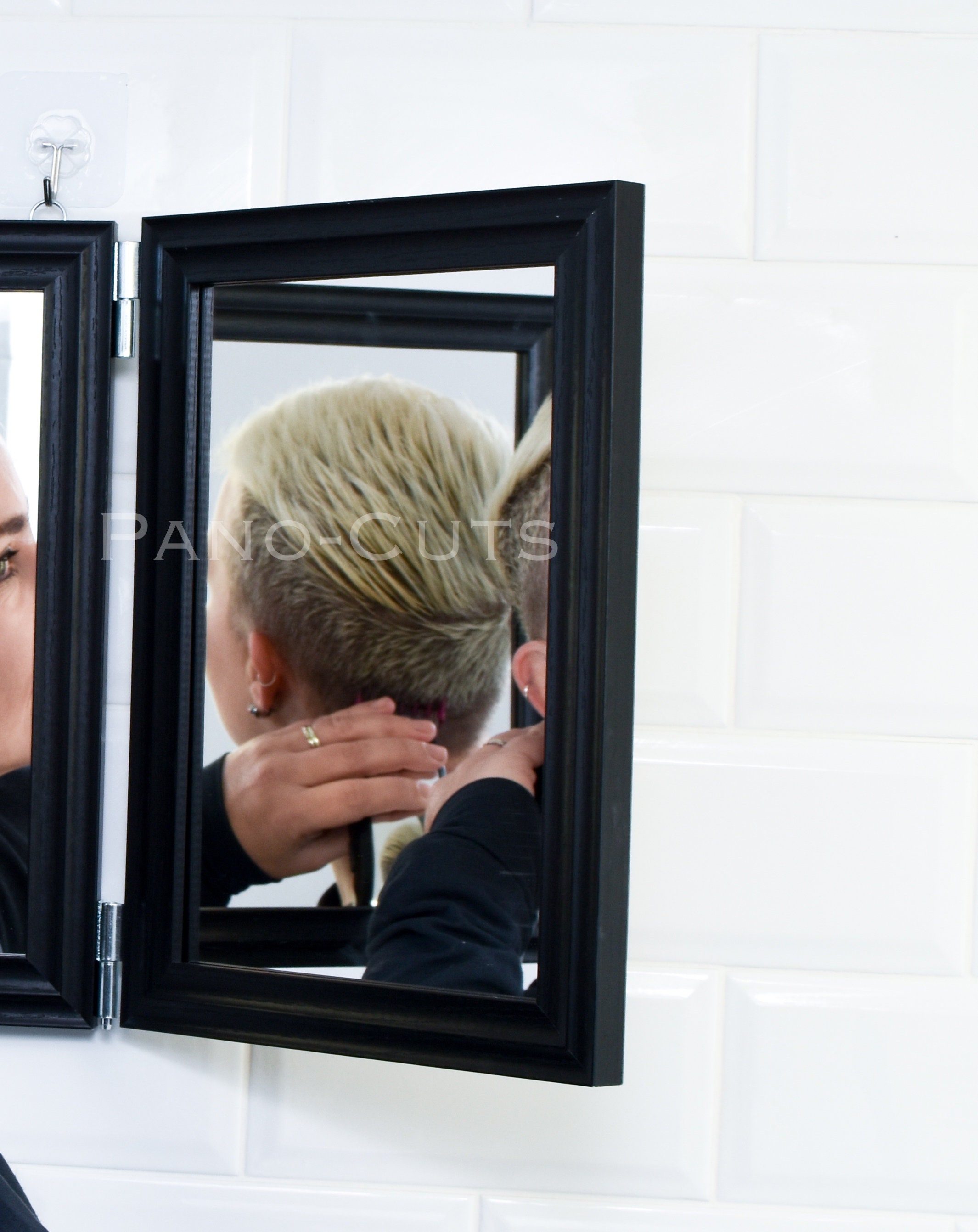 360 Mirror Panoramic Mirror Self Hair Cut Mirror Hair Etsy