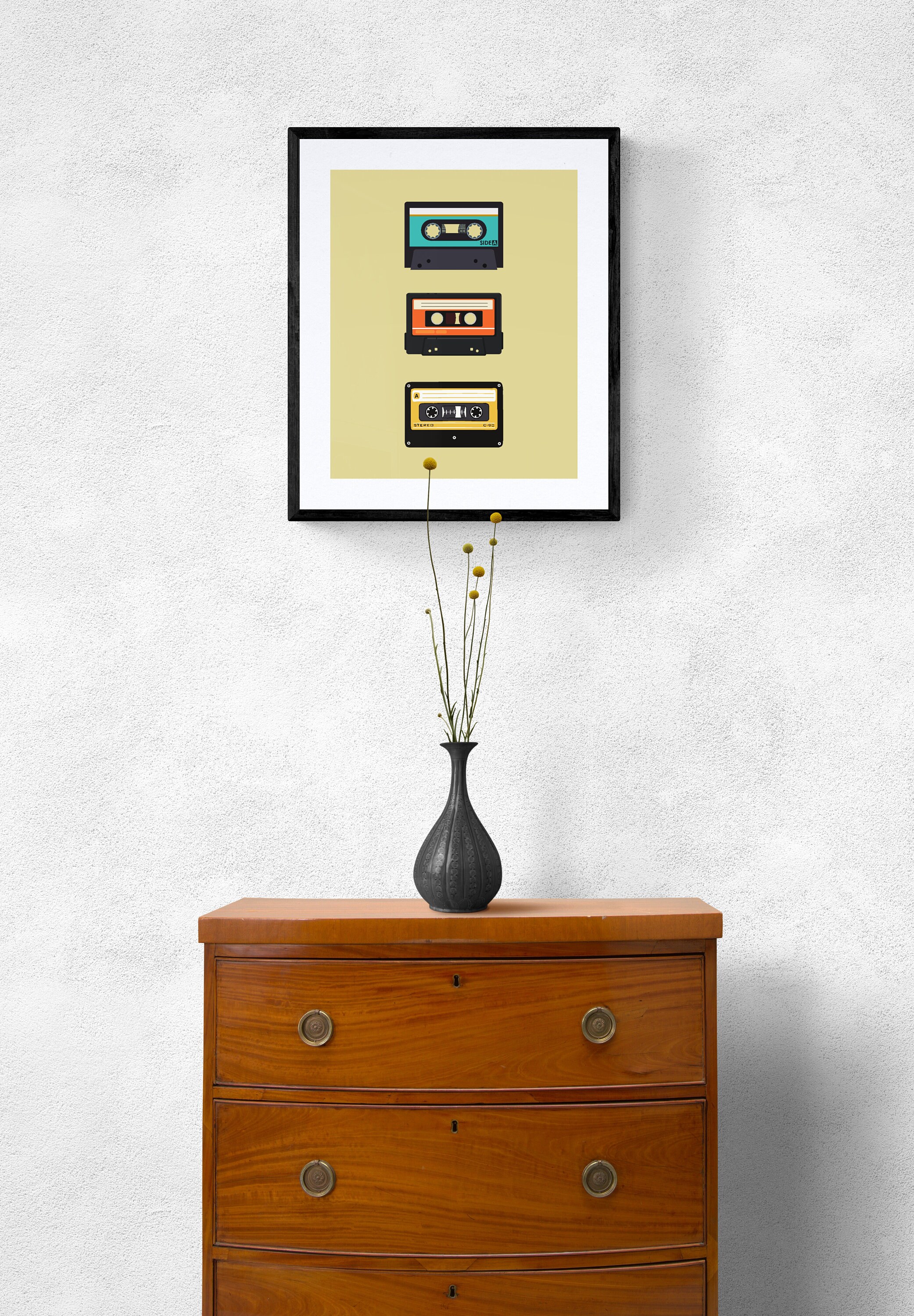 Printable Retro Art Vintage Style Wall Art Girlfriend Gift Etsy