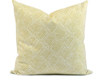 Amparo - Yellow  |  Indoor Accent Pillow (Made in Canada)