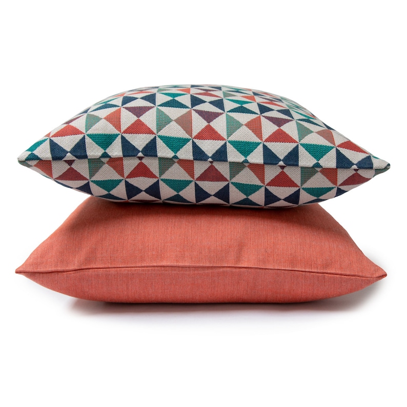 Sunbrella Cast Coral Outdoor Pillow Cover made in Canada Etsy