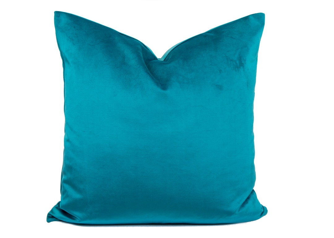 Velvet Emerald Green Pillow Cover made in Canada Etsy Canada