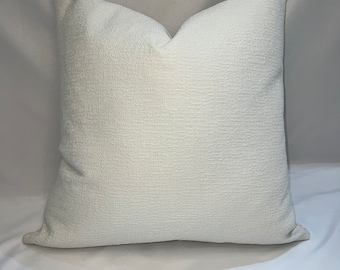 Sanello | Snow Throw Pillow Cover (Made in Canada)