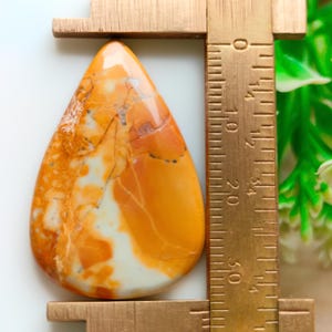 Malingano Jasper from Africa | Grounding Stone Cabochon | Polished Gem for Crystal Healing & Jewelry Craft