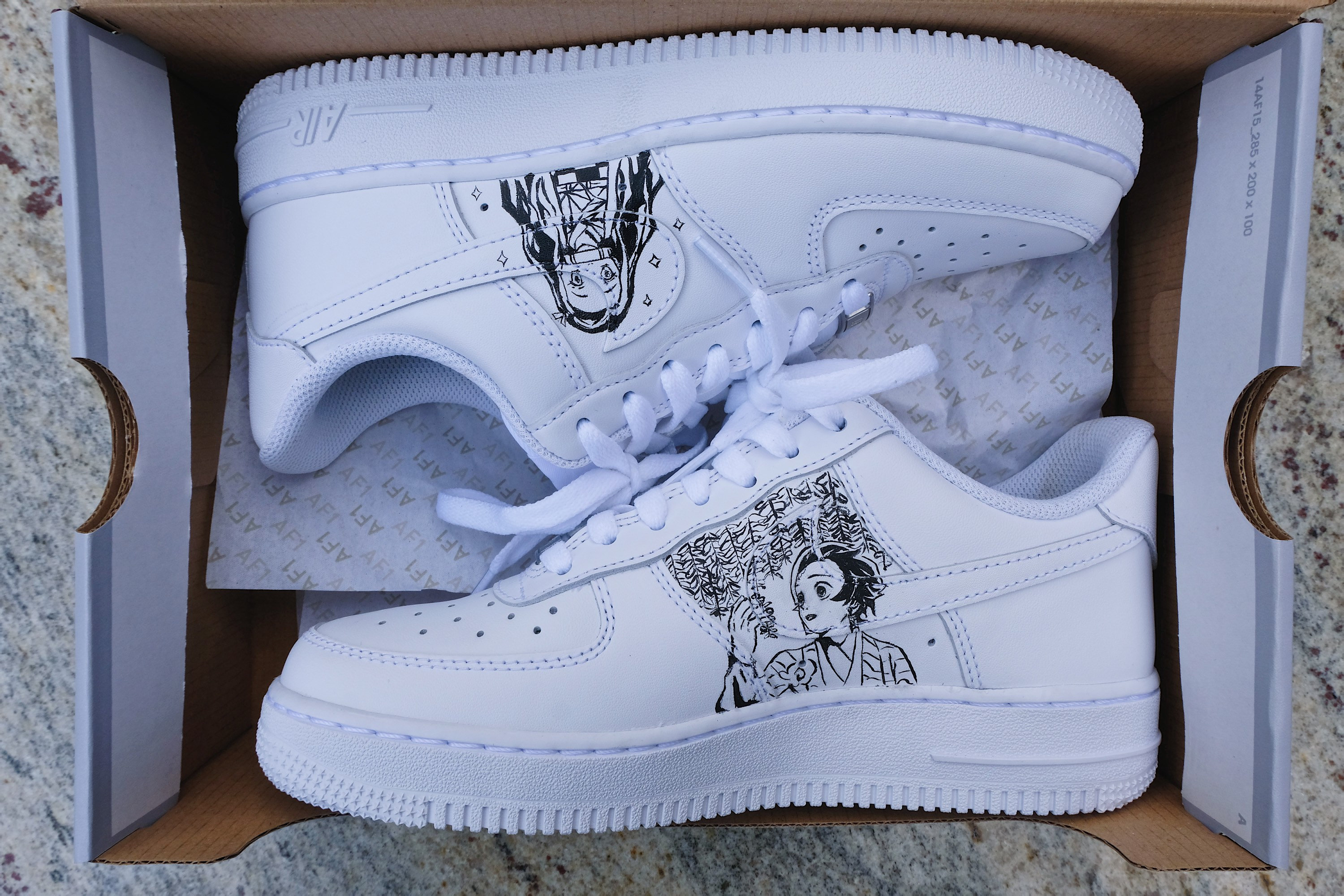 CUSTOM AIR FORCE 1 CUSTOM SHOES SNEAKERS ANIME HANDMADE FOR WOMEN MEN –  theshejewelry