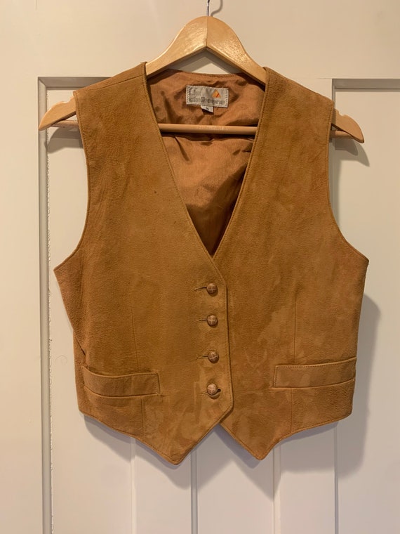 80’s Liz Claiborne Suede Vest