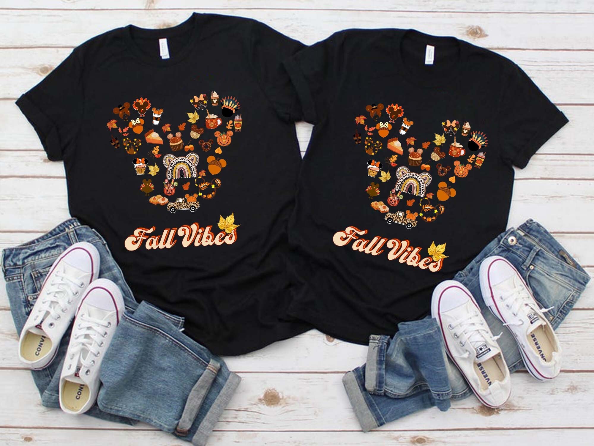 Disney Fall Shirt Fall Disney Shirt Fall Vibes Shirt Disney  Etsy