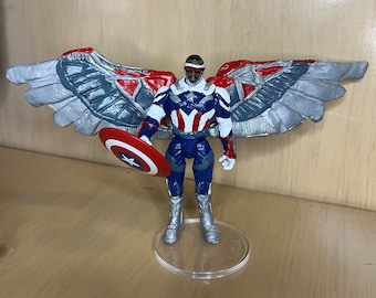 Captain America Sam Wilson Custom 3 3/4’ Action Figure