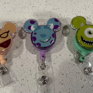 Monsters Customizable Badge Reels