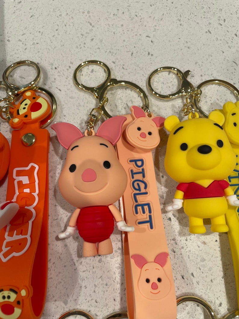 Character Inspired Keychains Etsy