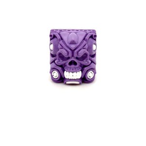 Purple CYBER SKULL Keycap for Cherry MX Mechanical Gaming Keyboards
