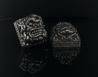 Black YETI Resin Artisan Keycap for Cherry MX Mechanical Keyboard by Keycap Kings