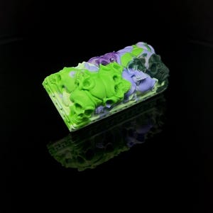 Verdant Twilight Skull and Bones R2 2.25u Keycap for Cherry MX Mechanical Gaming Keyboards