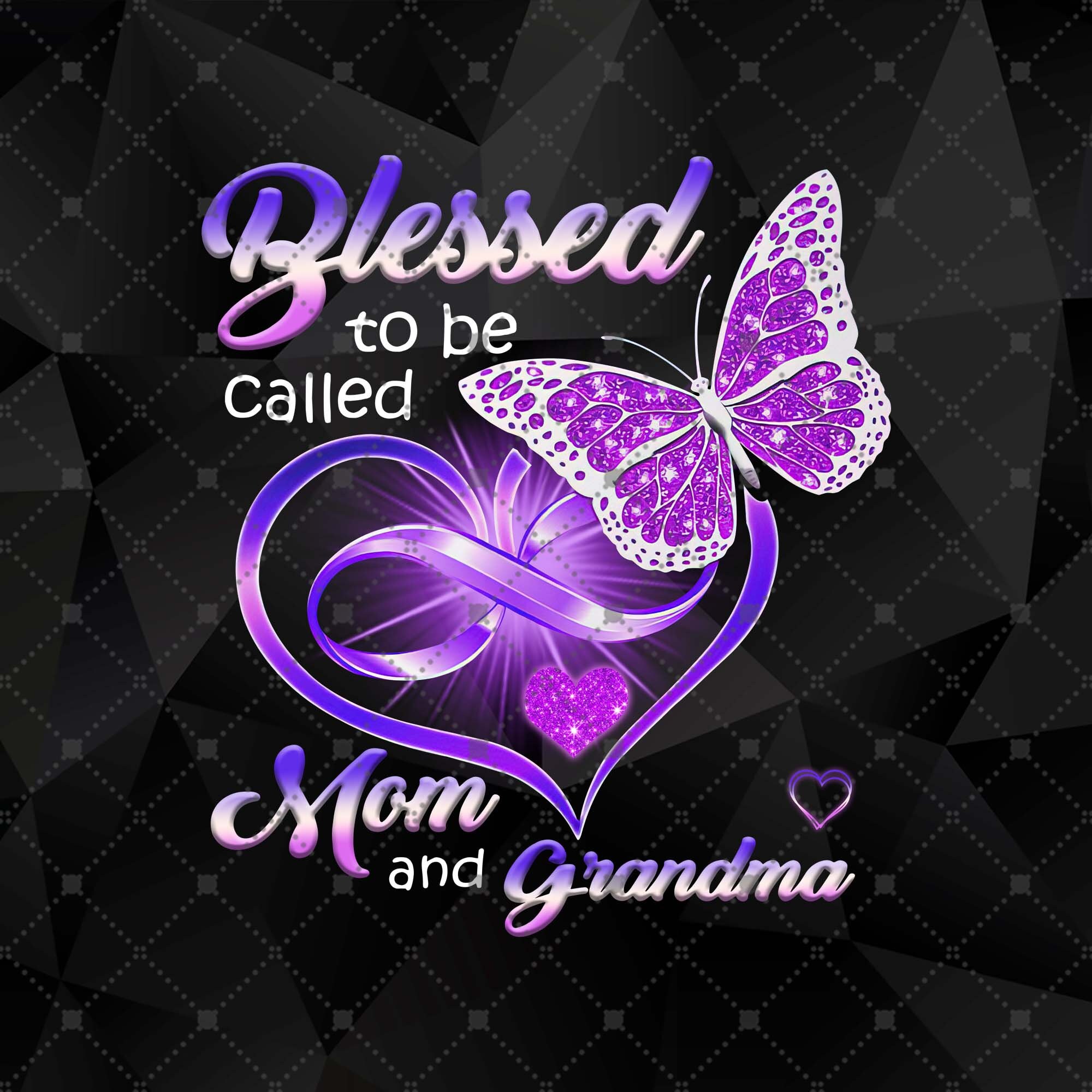 Blessed To Be Called Mom And Grandma PNG Blessed Mama Png  Etsy