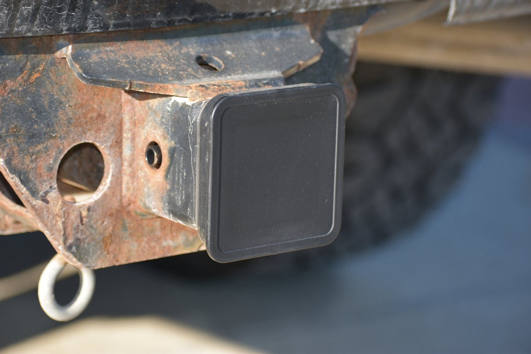 2.5 Inch Hitch Plug: Polypropylene Trailer Hitch Cover, Made in USA - Etsy