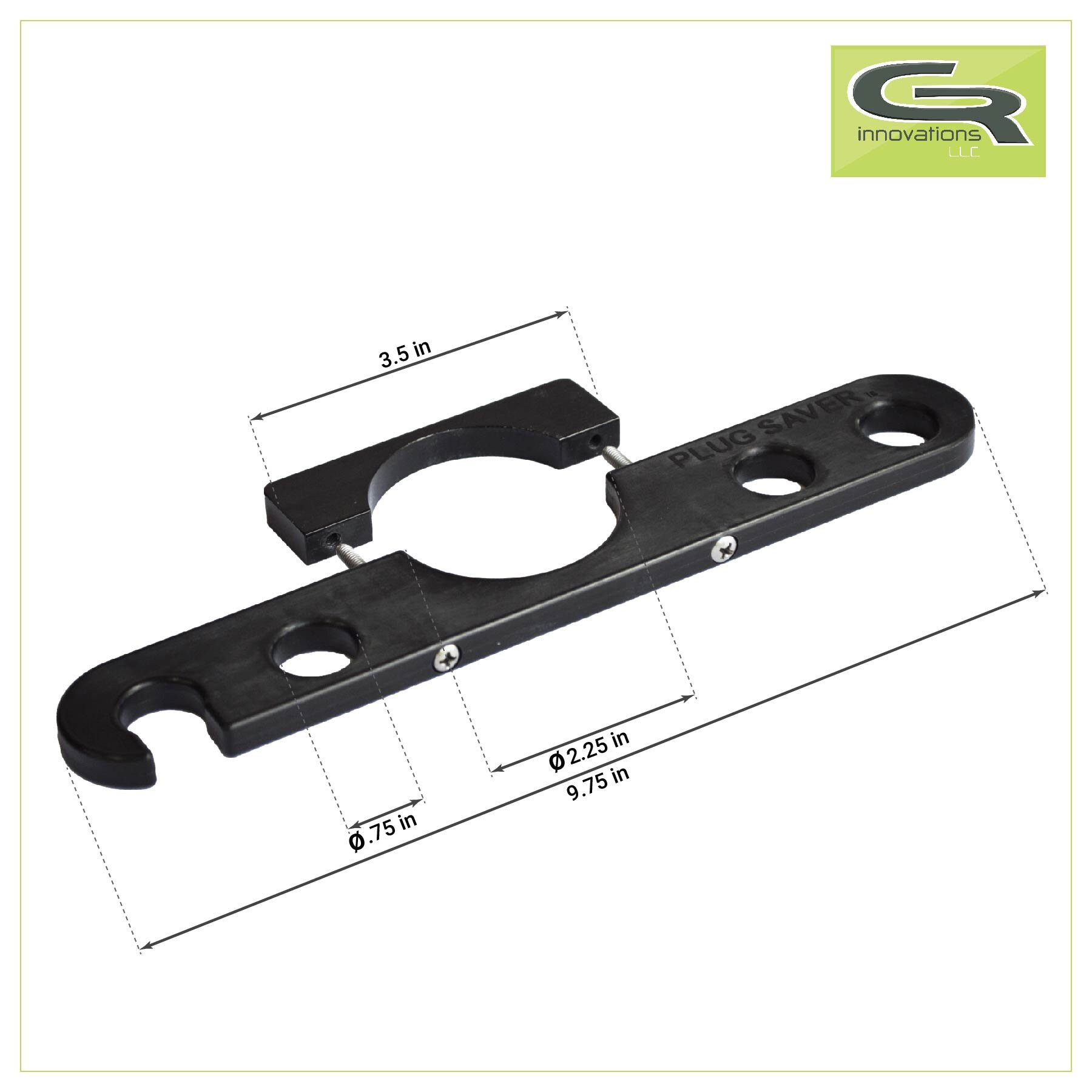 Tongue Jack Trailer Towing Organizer Kit Nylon Chain Saver With