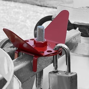 GR innovations | RV Dual Propane Lock | Propane Tank Locking Device - Made in The USA