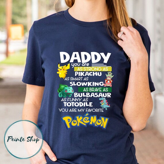 pokemon dad shirt