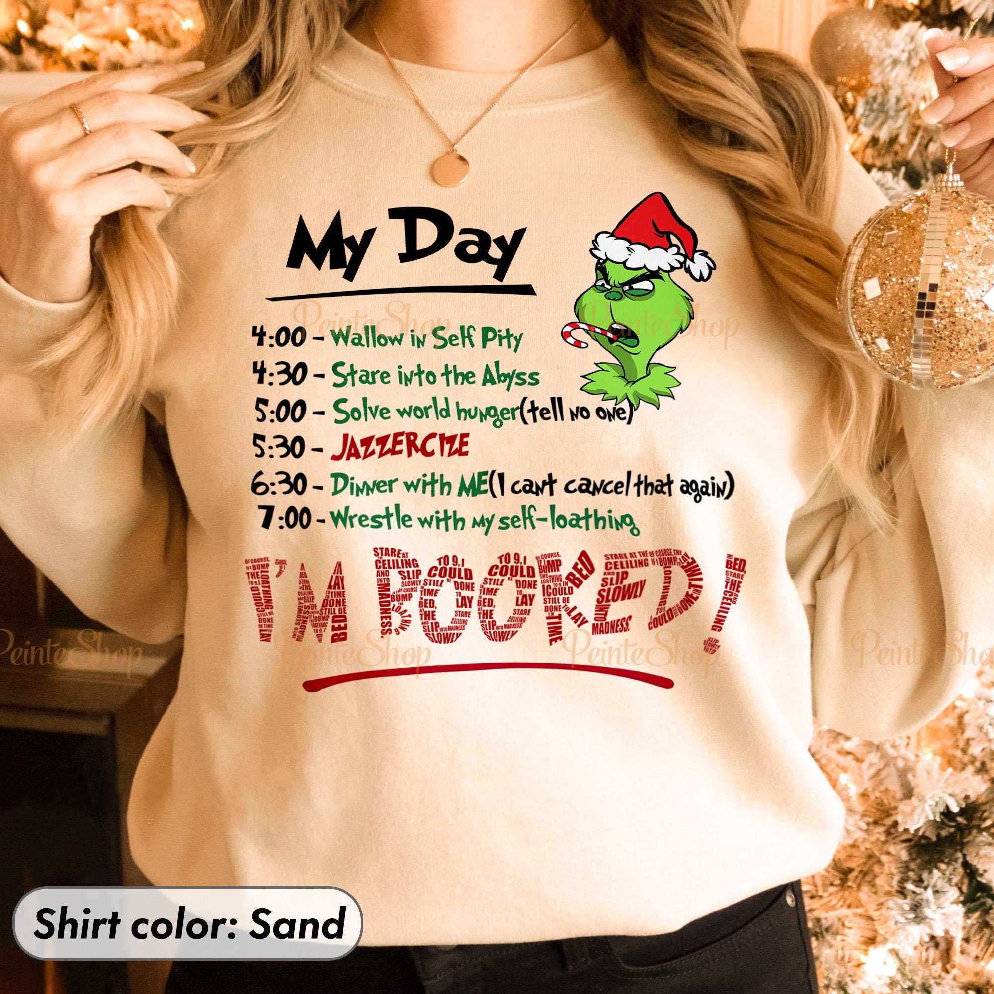 Grinch Shirt My Day - Etsy