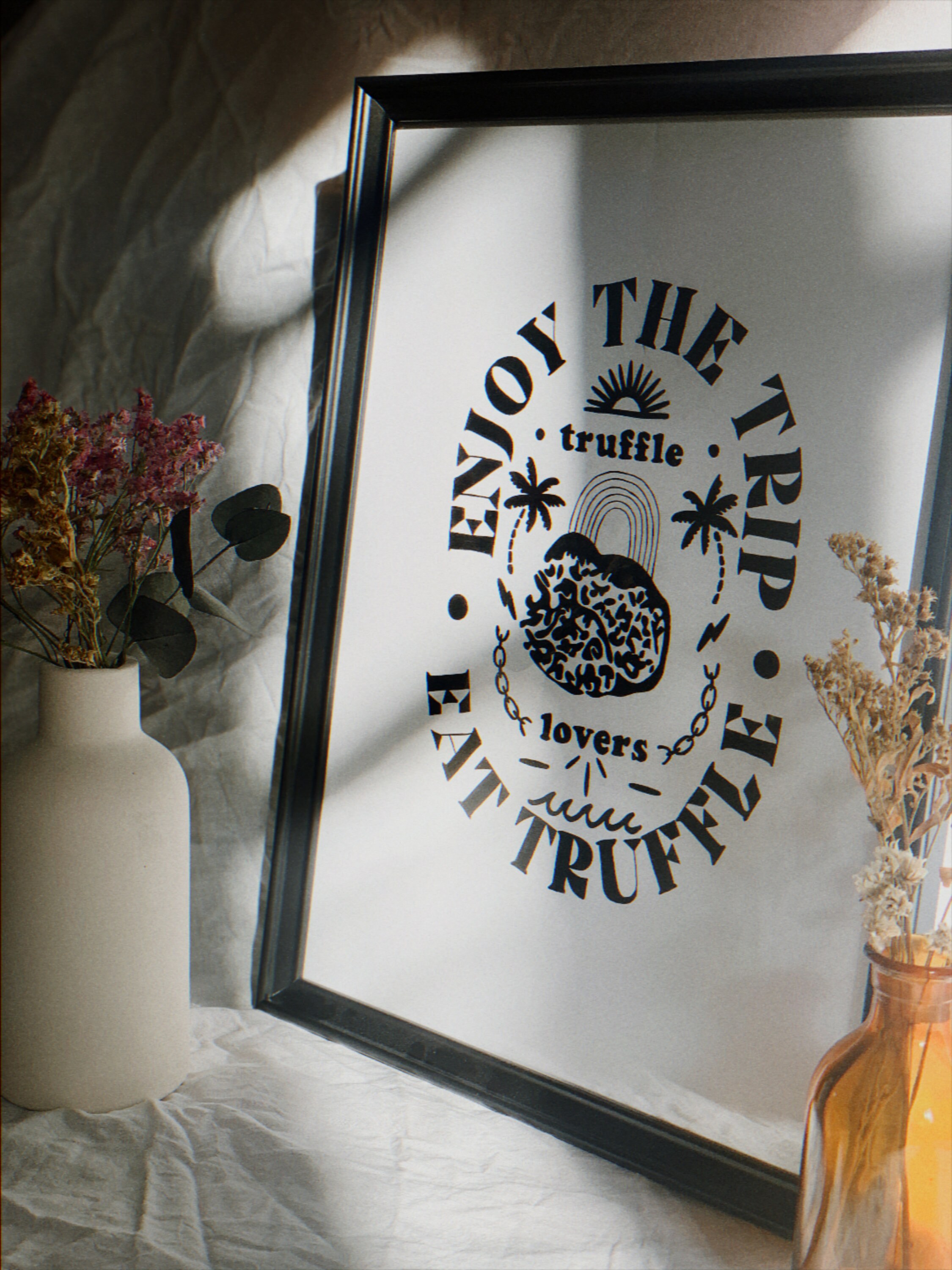 Affiche Truffle Lovers - Handmade