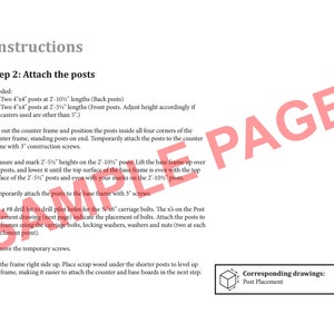 Sample of page included in digital download. Step 2 page.