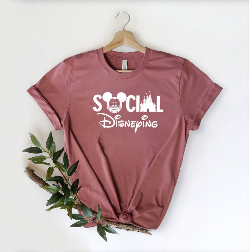 Disney 2021 Disney Family Shirts Disney World Shirt Disney Family Vacation Tee Social Disneying Shirt Disney Shirt Cool Mickey Shirts