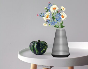 Modern Minimalistic Flower Vase Home Decor Gift Vases for Flowers Vases Decor Pencil Holder Garden Accessories Holder for Desk Organizer