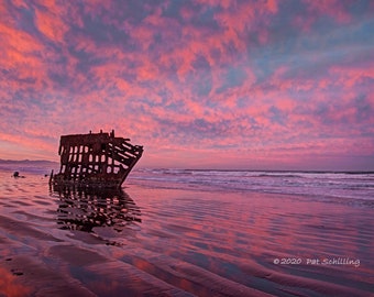 Peter Iredale at Sunrise