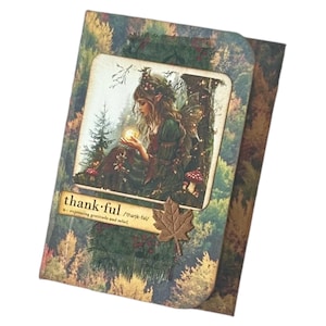 MINI AUTUMN FOLIO - Junk Journaling, Journaling, Journaling Cards, Ephemera, Keepsake, Memories, Diary, Gift, & Woodland Fairies.