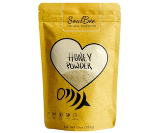 HONEY POWDER 10 oz - Natural Sweetener - Sugar Substitute