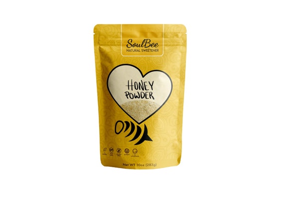 HONEY POWDER 10 oz - Natural Sweetener - Sugar Substitute