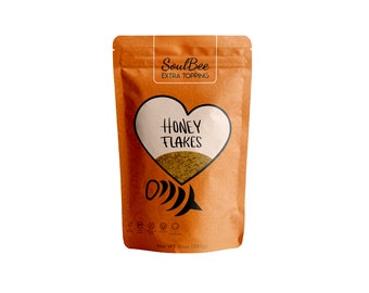 HONEY FLAKES 10 oz - TOPPING - Natural Sweetener