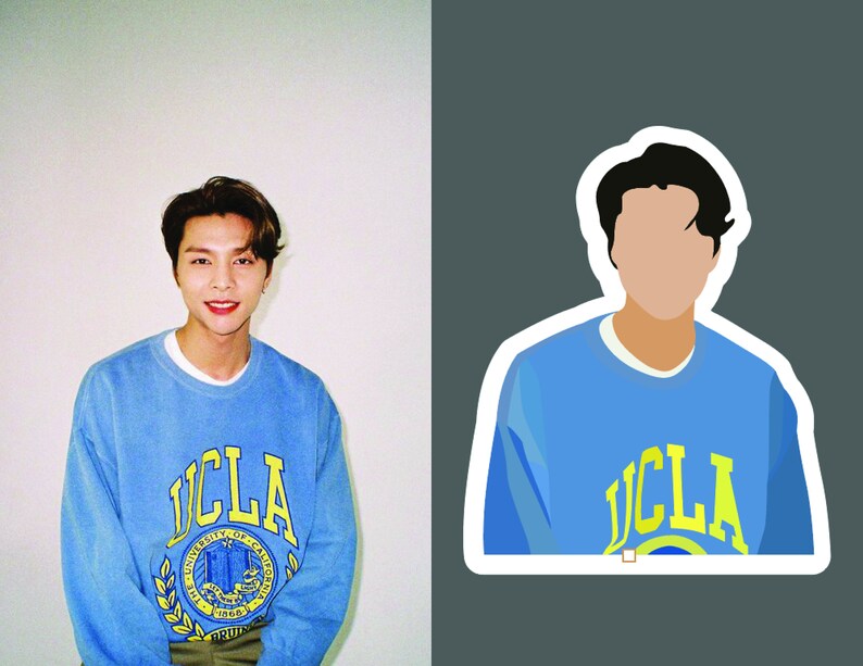 Custom Portrait Sticker