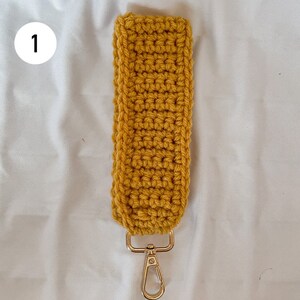 Crochet Wristlet Keychain