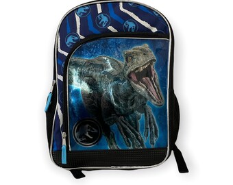 jurassic world blue backpack