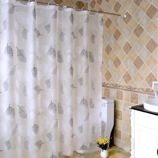 Shower Curtain PEVA Waterproof Sephina Printed Bathroom Assorteddesigns180x180cm - Etsy UK