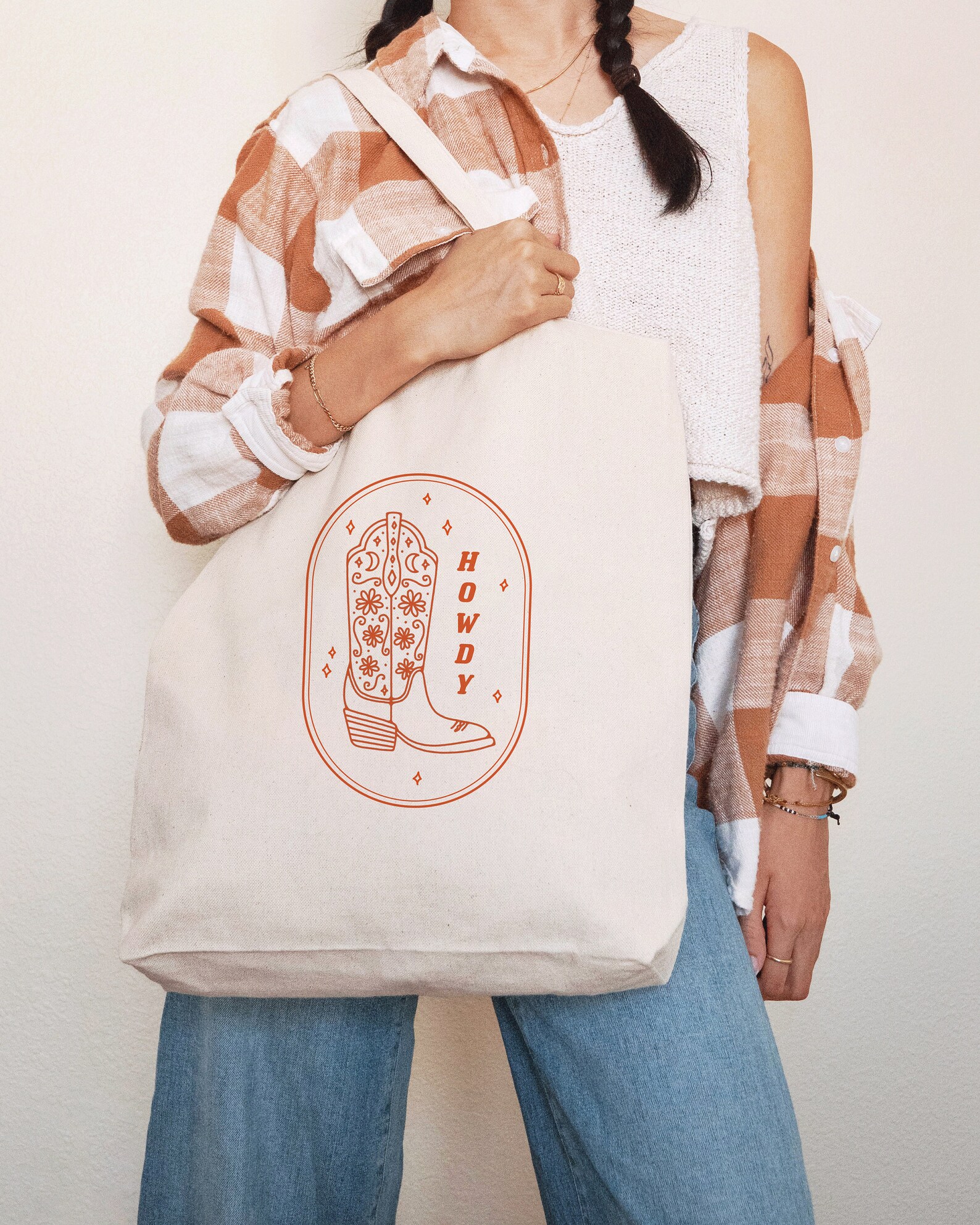 Howdy Paisley Tote main image 1