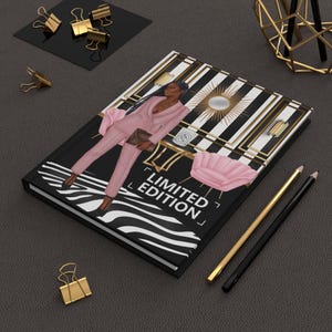 Black Girl Journal, Limited Edition Boss Babe Journal, Black Woman Journal, Girl Boss Notebook, Gifts for Her-Journals and Notebooks