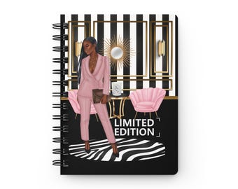 Diario a spirale Boss Black Girl / Quaderno in edizione limitata per donne nere