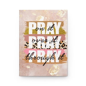 Ora por ello: Diario de fe: Oración cristiana, tapa dura mate