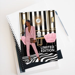Boss Babe Journal | Writing Journals for Her | Gifts for Her | Journals and Notebooks | Stationery| Journal for Black Women
