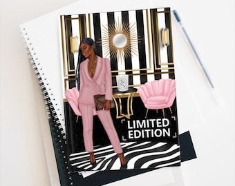 Boss Babe Journal-Black Woman Journals-Writing Journals for Her-Gifts for Her-Journals and Notebooks-Stationery