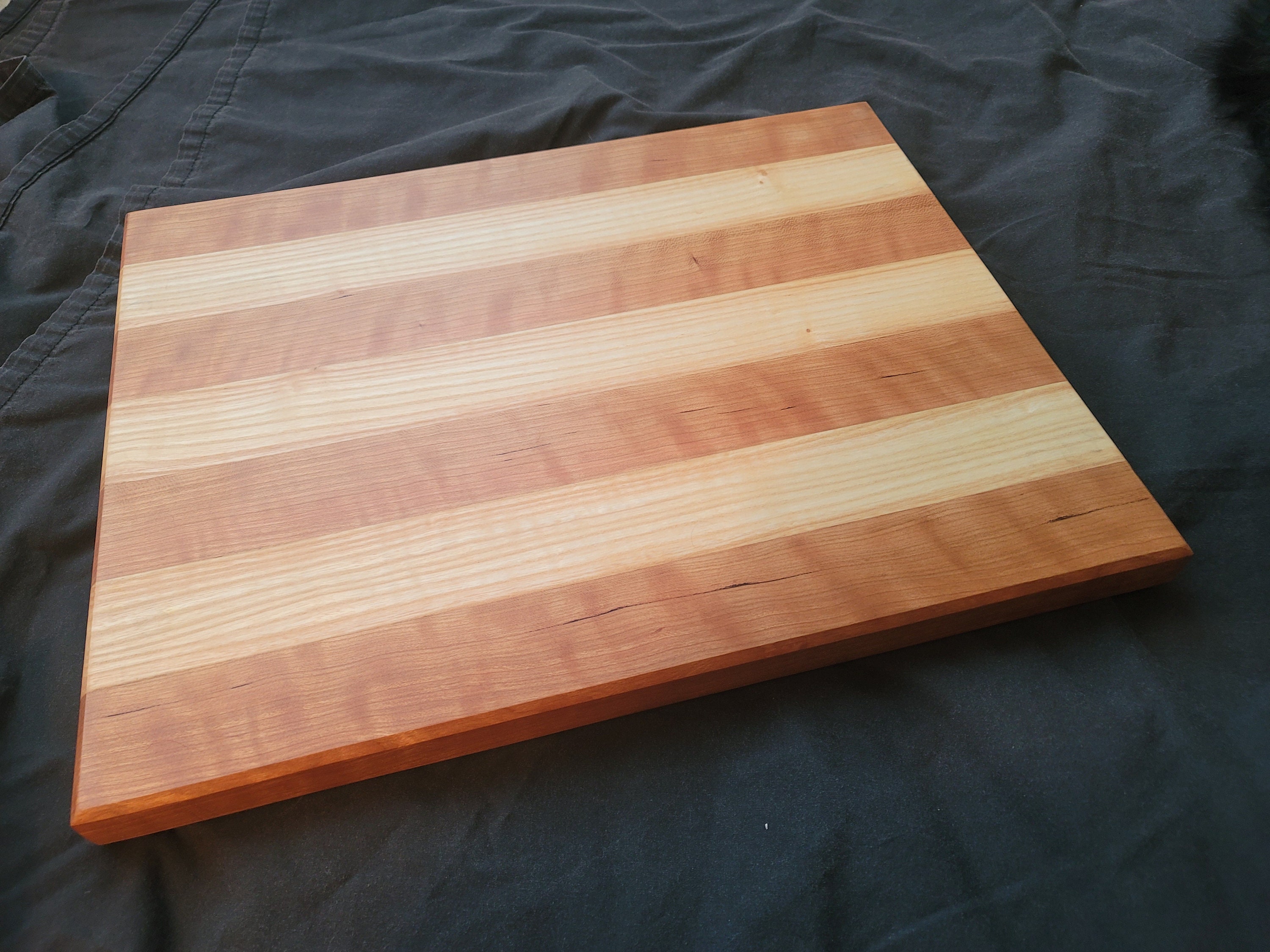 Cherry and Ash Cutting Board Etsy