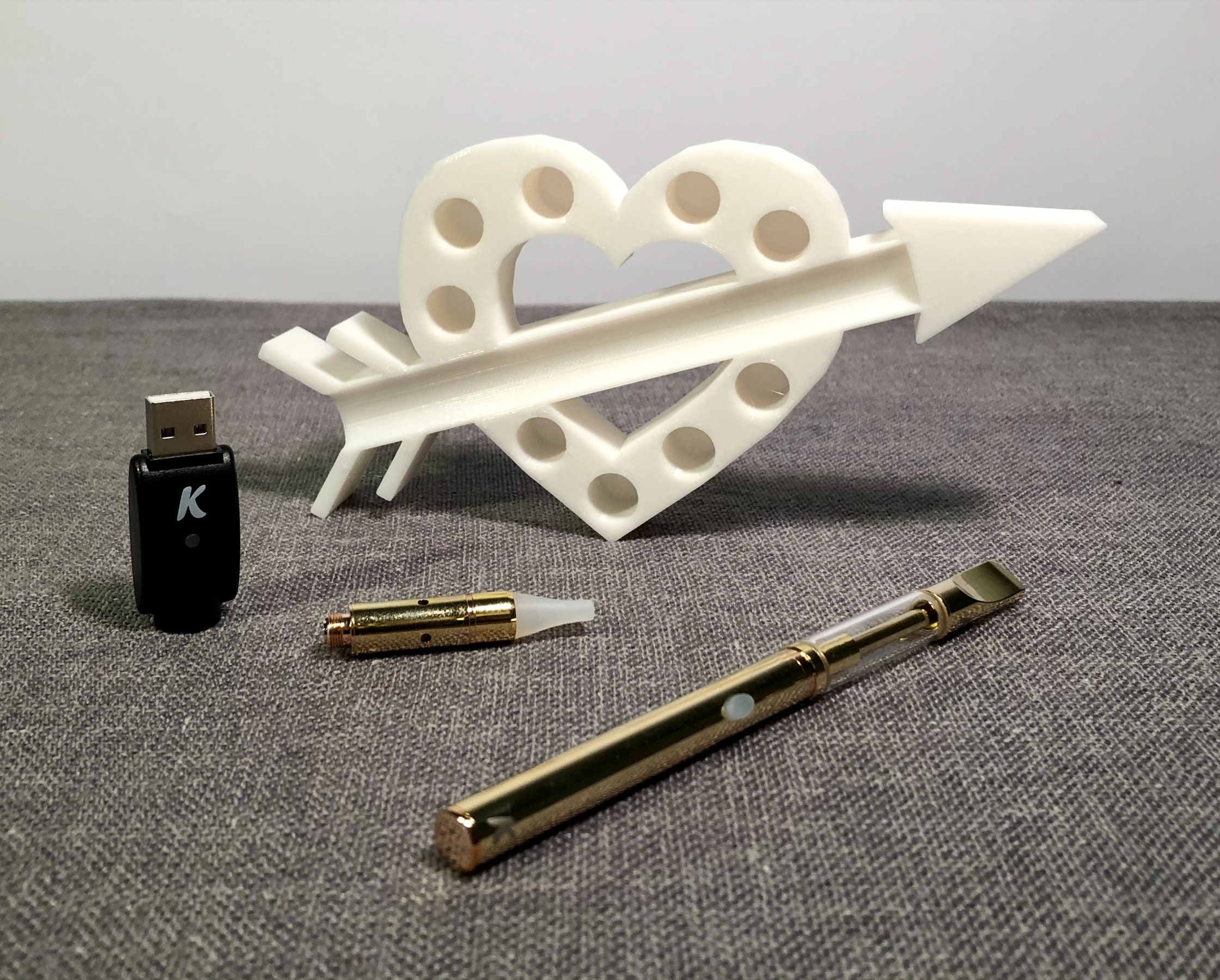Heart Vape Cartridge Holder / Vape Pen Stand Organization and Etsy
